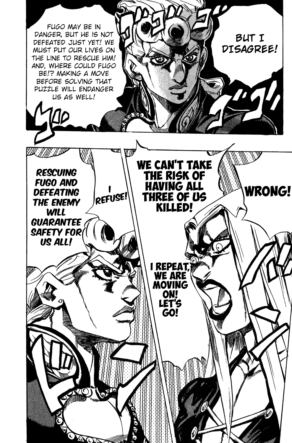 Jojo's Bizarre Adventure Part 5 - Vento Aureo chapter 42 - page 10