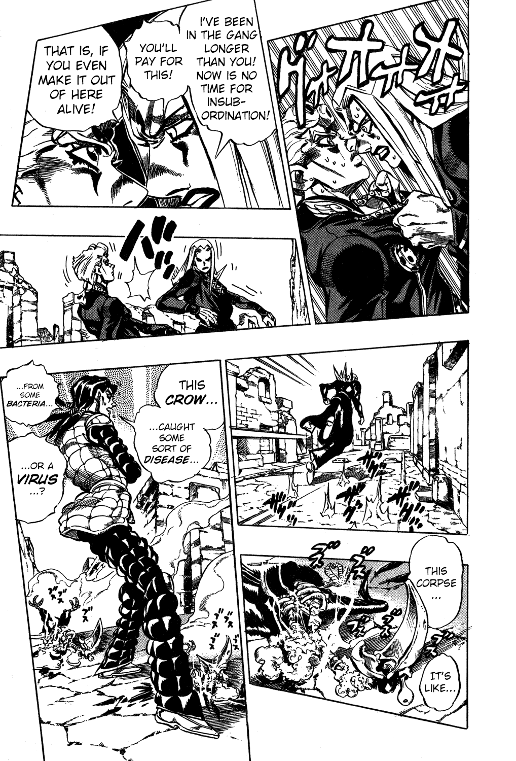 Jojo's Bizarre Adventure Part 5 - Vento Aureo chapter 42 - page 11