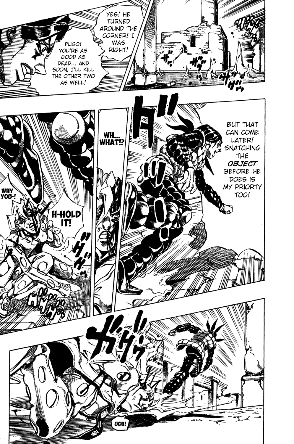 Jojo's Bizarre Adventure Part 5 - Vento Aureo chapter 42 - page 15