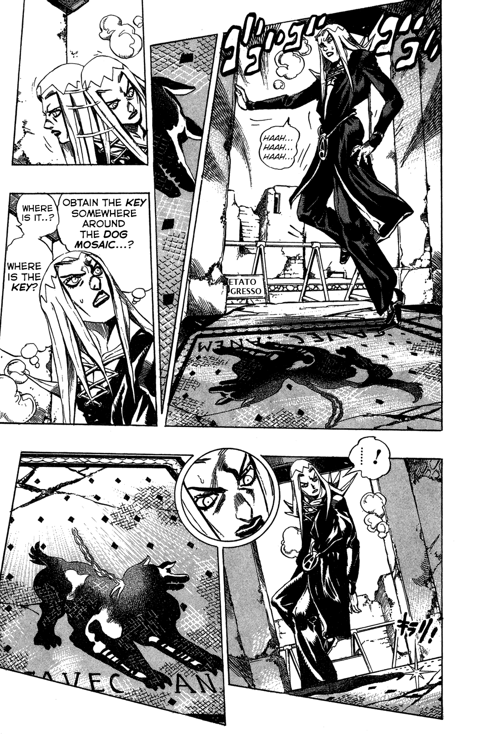 Jojo's Bizarre Adventure Part 5 - Vento Aureo chapter 42 - page 17