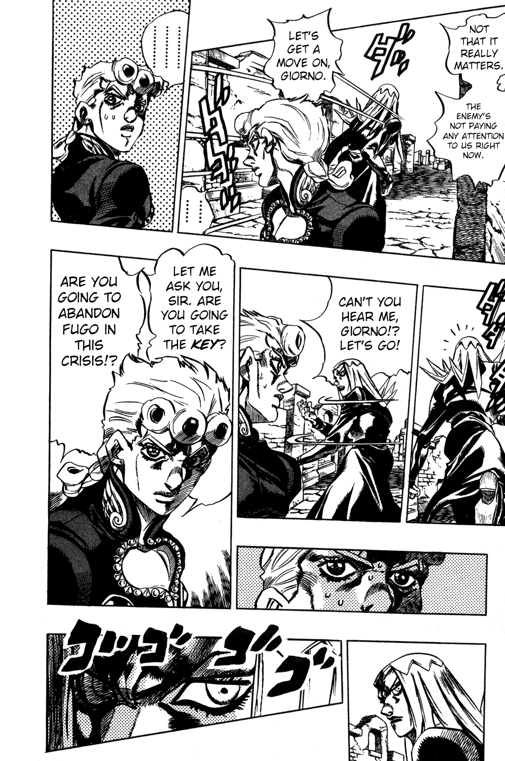 Jojo's Bizarre Adventure Part 5 - Vento Aureo chapter 42 - page 8