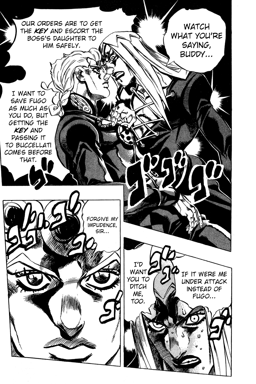 Jojo's Bizarre Adventure Part 5 - Vento Aureo chapter 42 - page 9