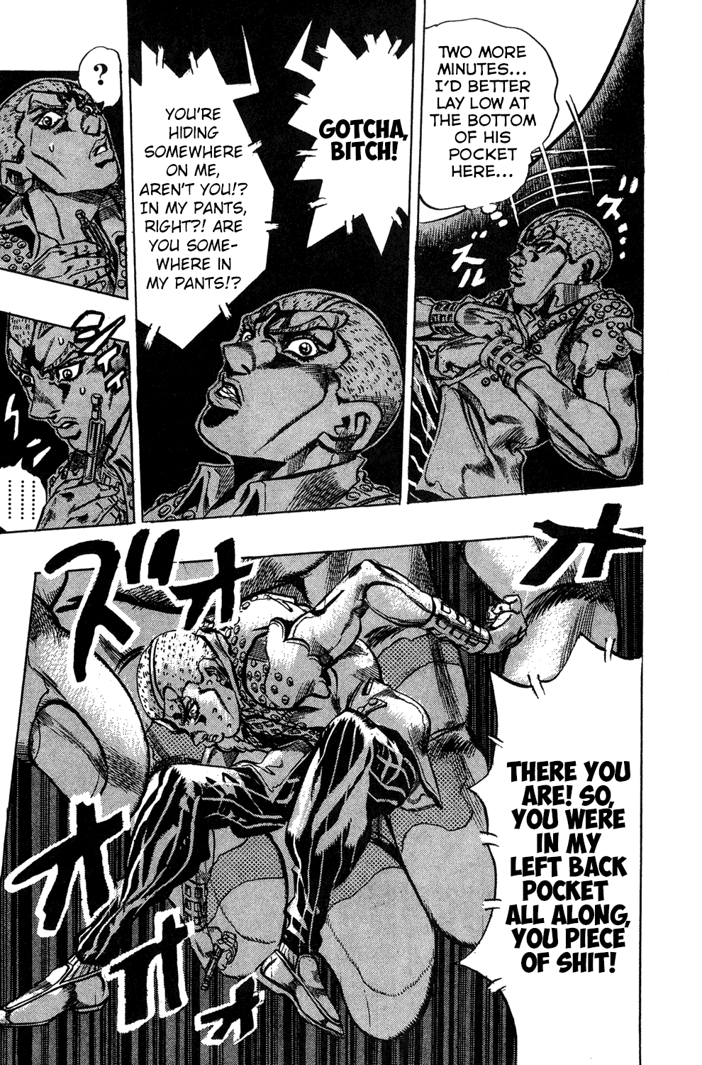 Jojo's Bizarre Adventure Part 5 - Vento Aureo chapter 34 - page 9