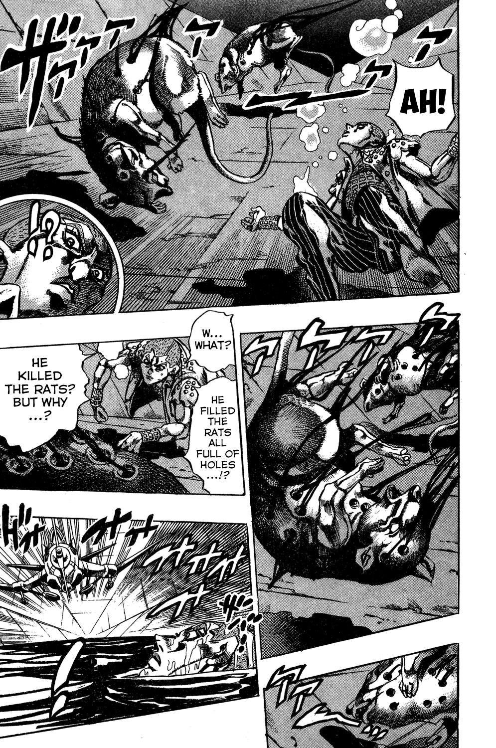 Jojo's Bizarre Adventure Part 5 - Vento Aureo chapter 35 - page 8