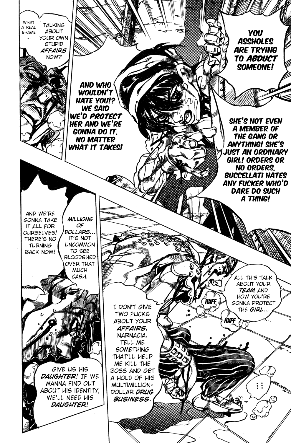 Jojo's Bizarre Adventure Part 5 - Vento Aureo chapter 36 - page 10