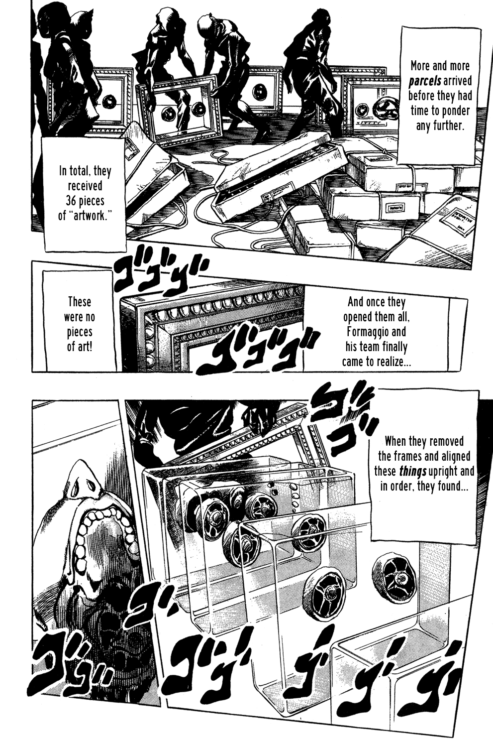 Jojo's Bizarre Adventure Part 5 - Vento Aureo chapter 36 - page 14