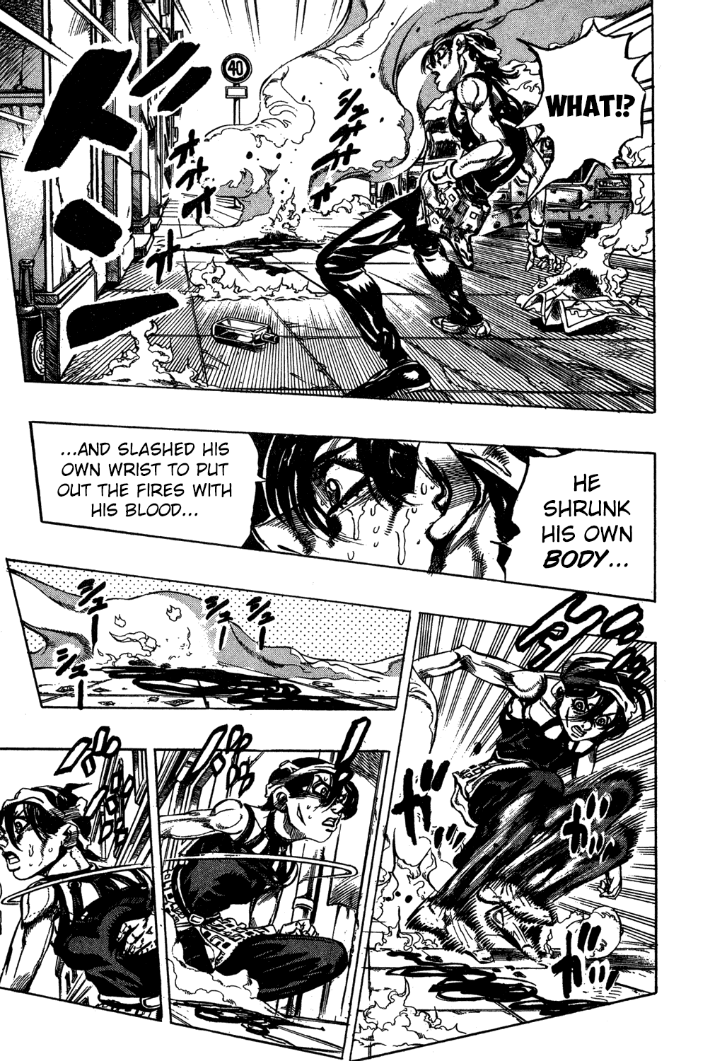 Jojo's Bizarre Adventure Part 5 - Vento Aureo chapter 38 - page 6