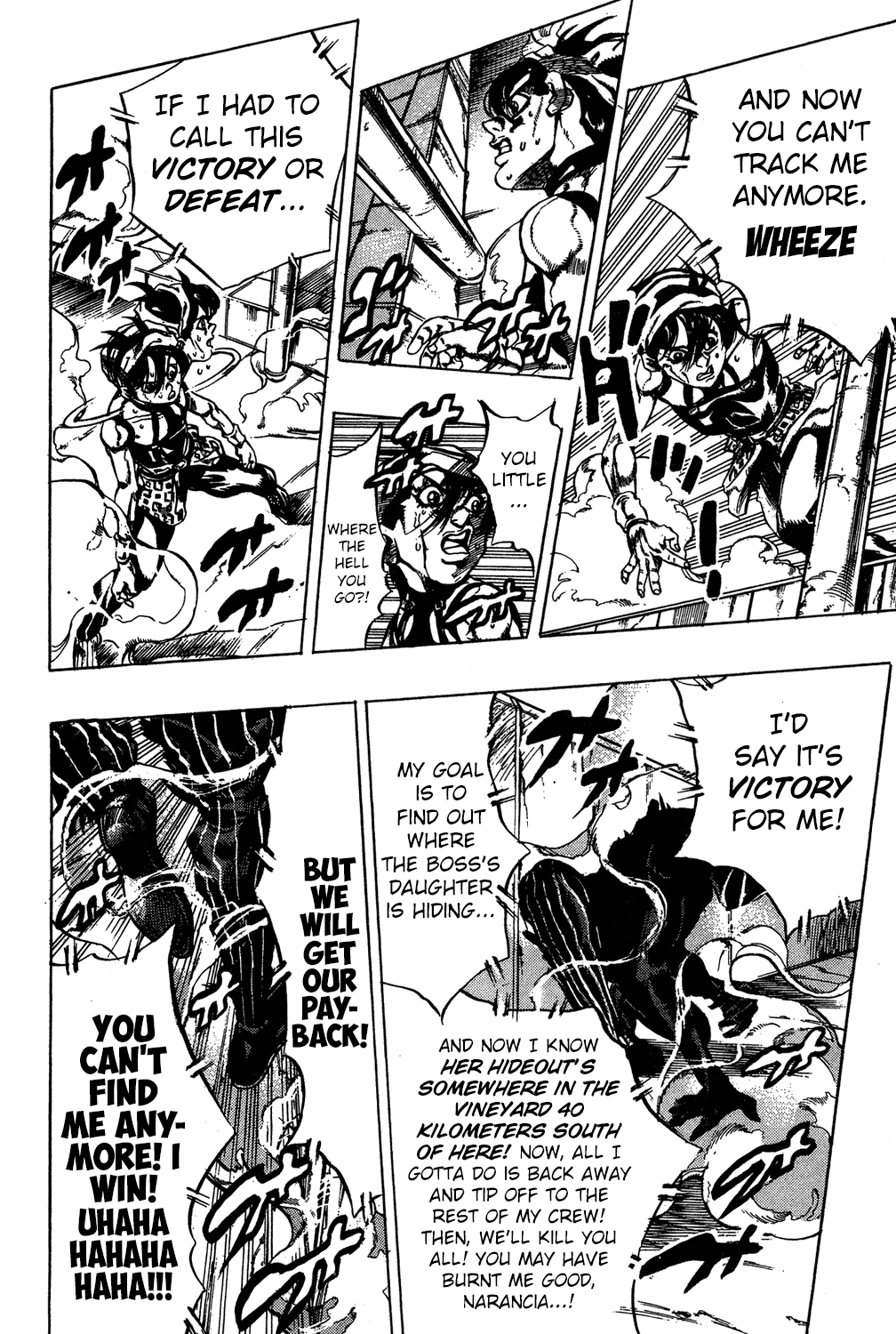 Jojo's Bizarre Adventure Part 5 - Vento Aureo chapter 38 - page 9