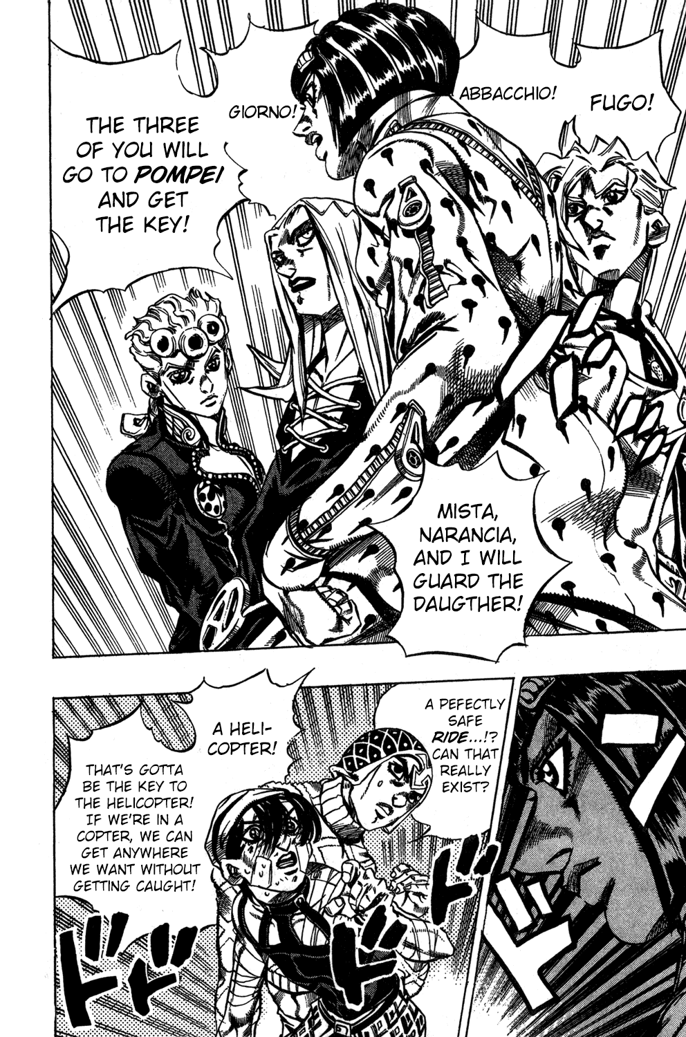 Jojo's Bizarre Adventure Part 5 - Vento Aureo chapter 39 - page 10