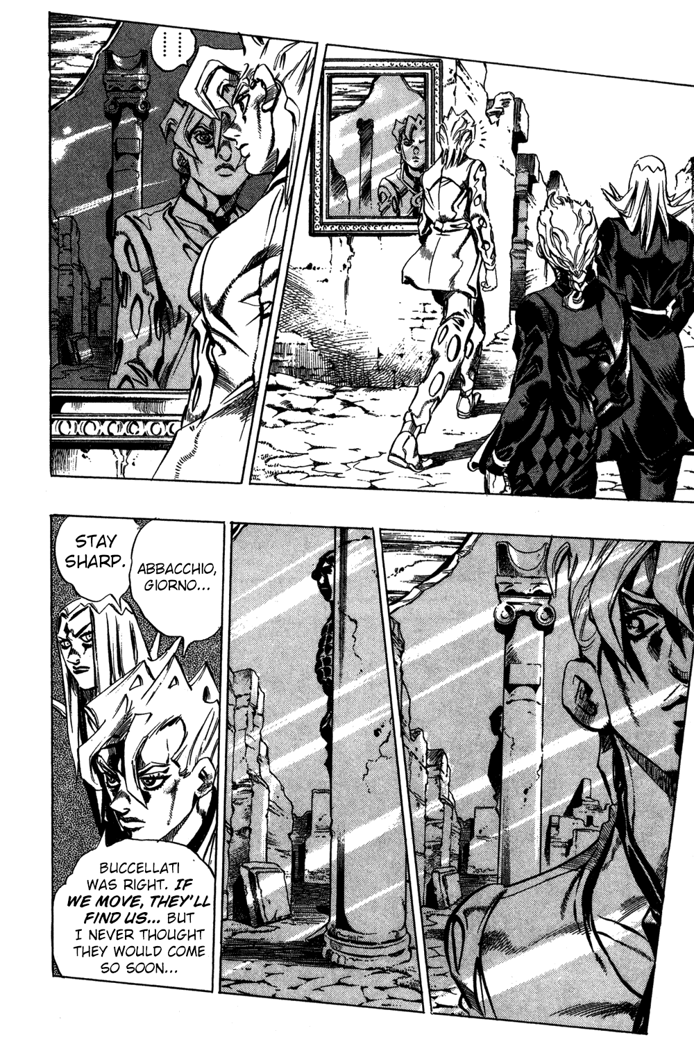 Jojo's Bizarre Adventure Part 5 - Vento Aureo chapter 39 - page 13