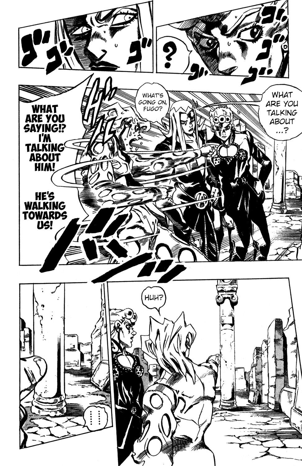 Jojo's Bizarre Adventure Part 5 - Vento Aureo chapter 39 - page 17