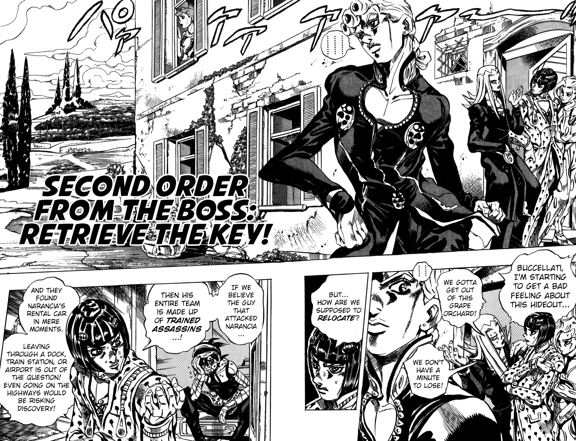 Jojo's Bizarre Adventure Part 5 - Vento Aureo chapter 39 - page 3