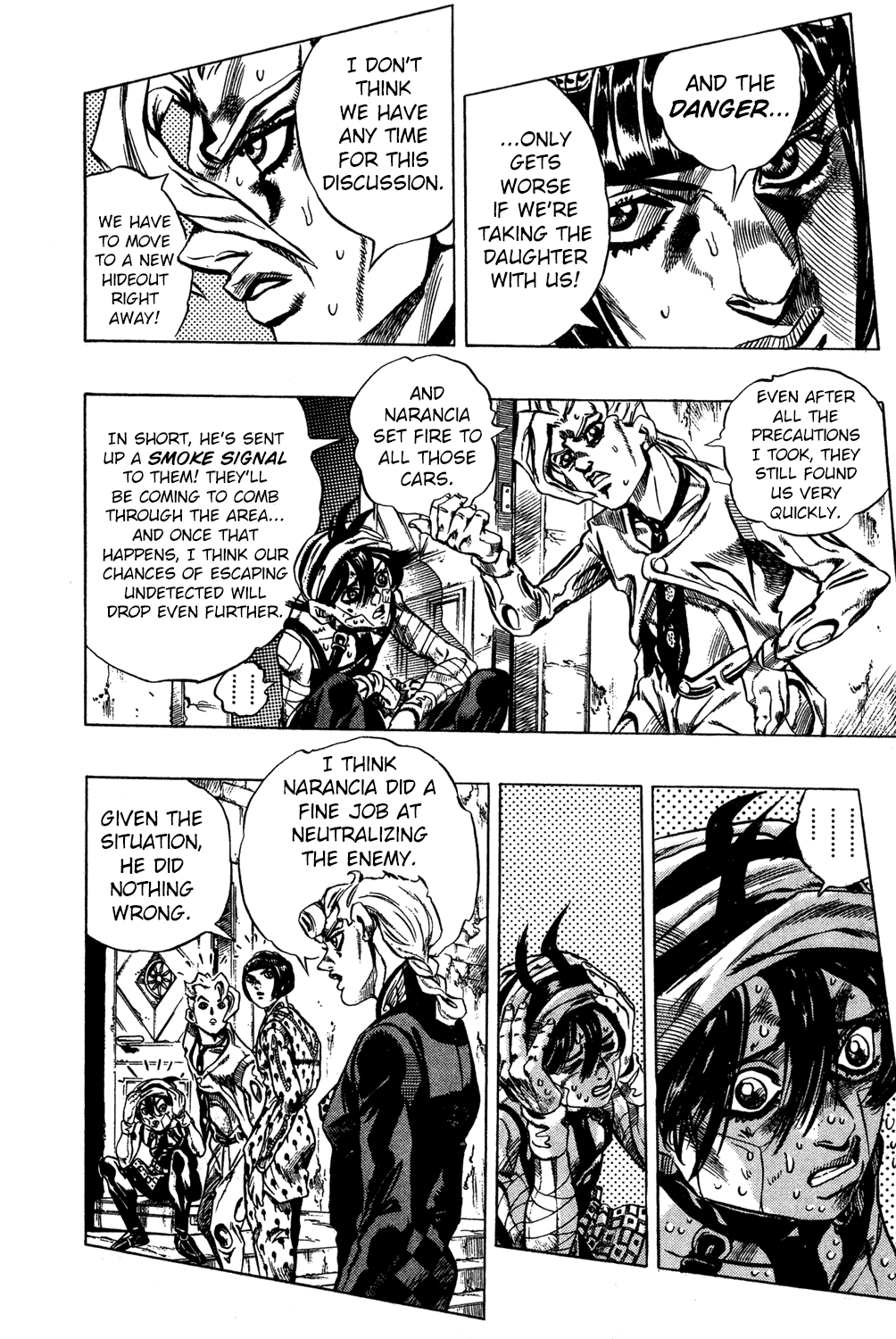 Jojo's Bizarre Adventure Part 5 - Vento Aureo chapter 39 - page 4