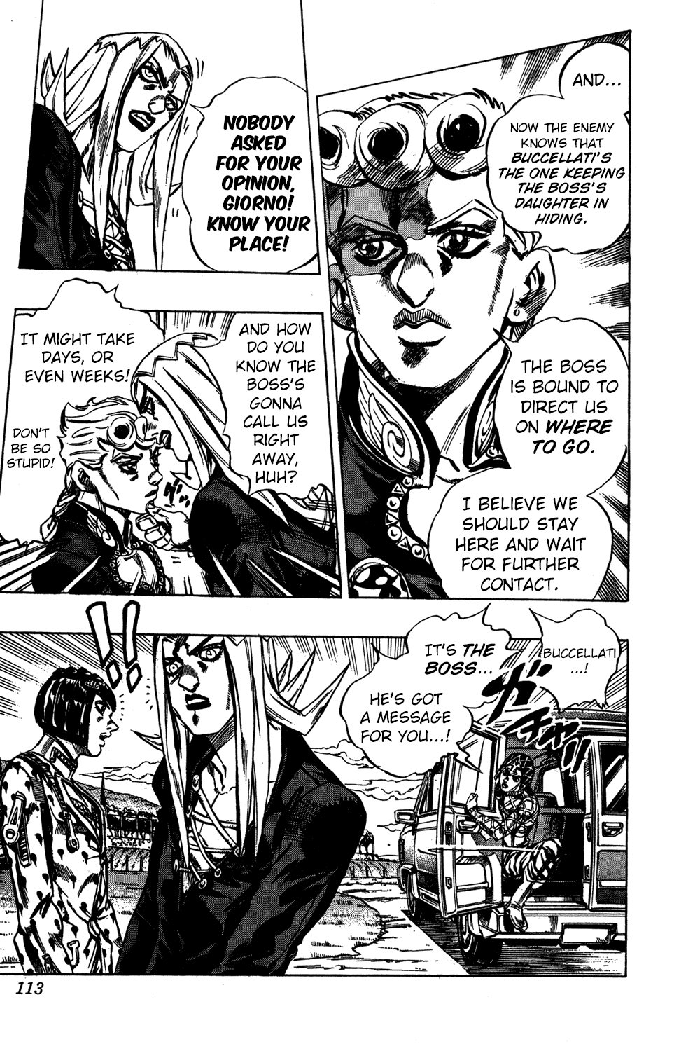 Jojo's Bizarre Adventure Part 5 - Vento Aureo chapter 39 - page 5