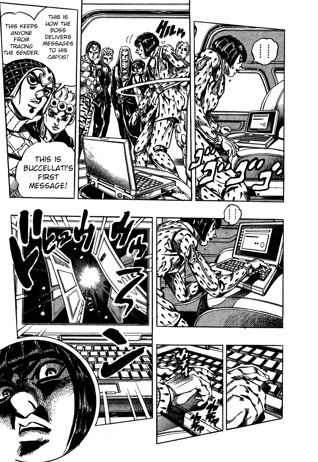 Jojo's Bizarre Adventure Part 5 - Vento Aureo chapter 39 - page 7