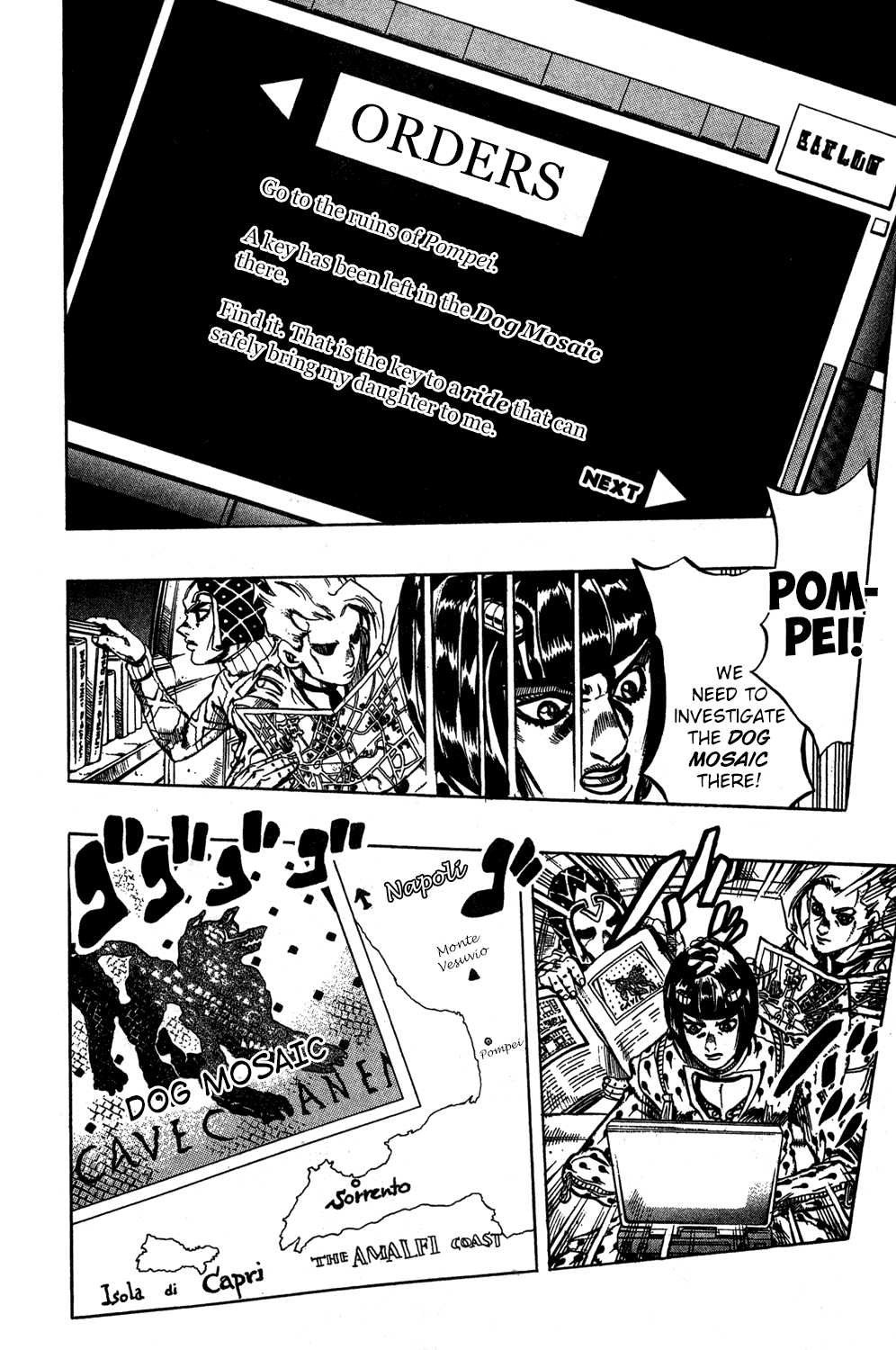 Jojo's Bizarre Adventure Part 5 - Vento Aureo chapter 39 - page 8