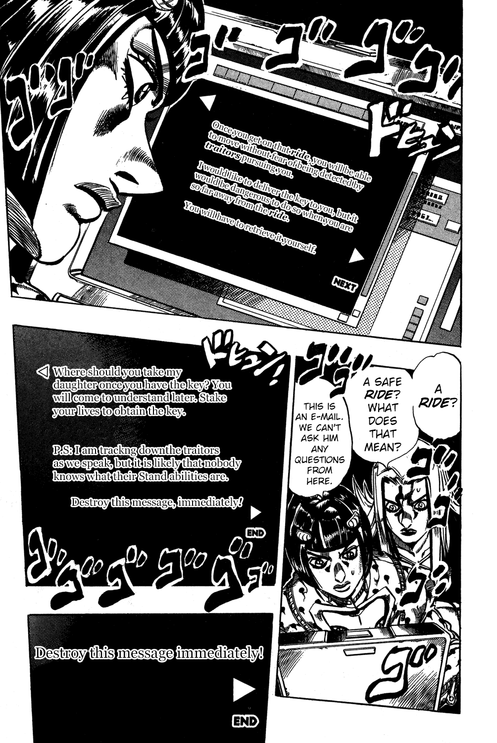 Jojo's Bizarre Adventure Part 5 - Vento Aureo chapter 39 - page 9