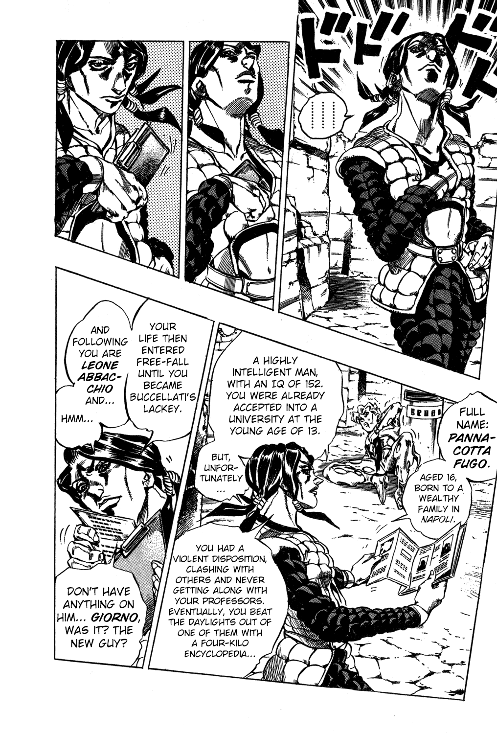 Jojo's Bizarre Adventure Part 5 - Vento Aureo chapter 40 - page 14