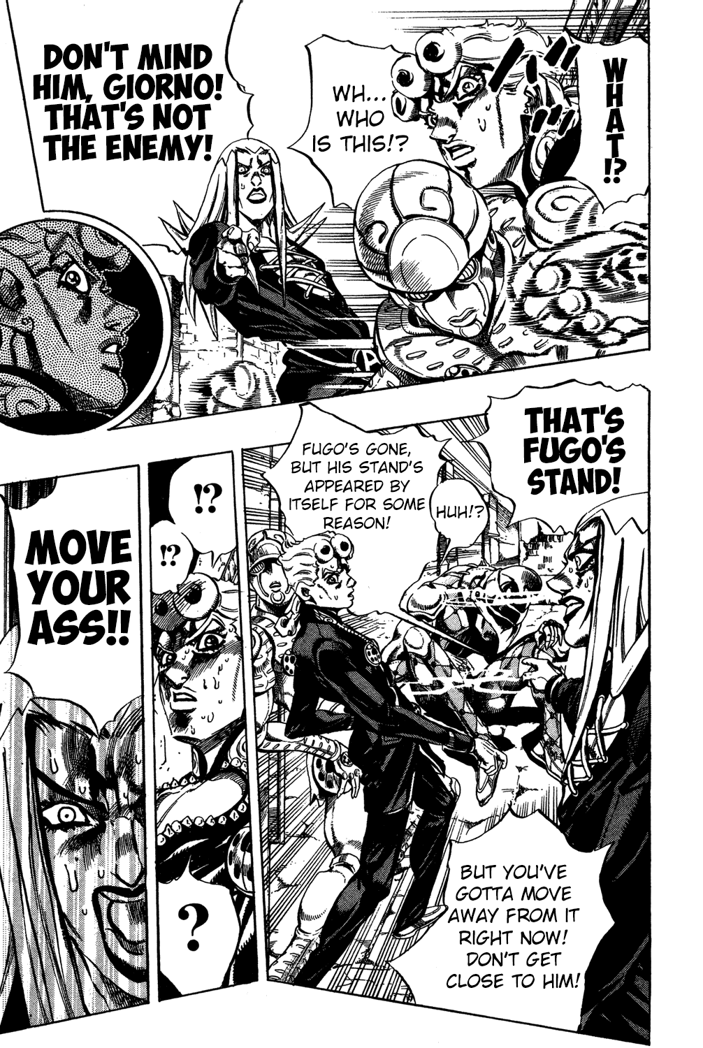 Jojo's Bizarre Adventure Part 5 - Vento Aureo chapter 41 - page 6