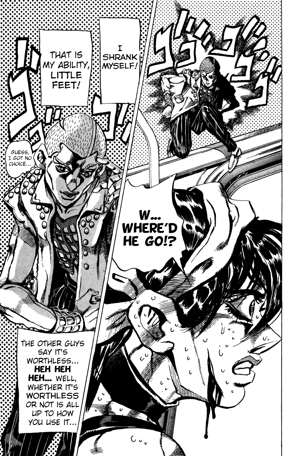 Jojo's Bizarre Adventure Part 5 - Vento Aureo chapter 32 - page 8