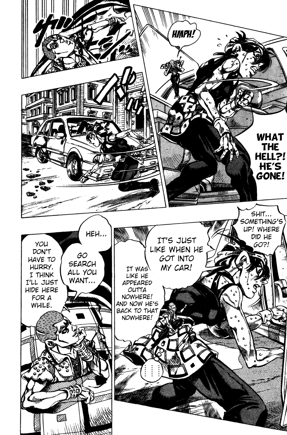 Jojo's Bizarre Adventure Part 5 - Vento Aureo chapter 32 - page 9