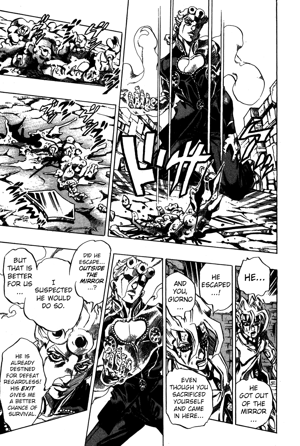 Jojo's Bizarre Adventure Part 5 - Vento Aureo chapter 45 - page 16