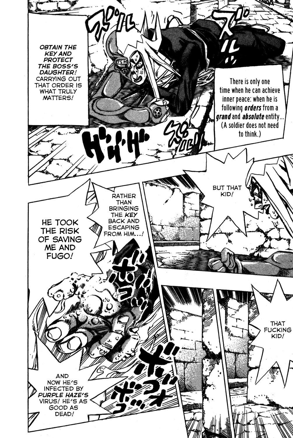 Jojo's Bizarre Adventure Part 5 - Vento Aureo chapter 45 - page 9