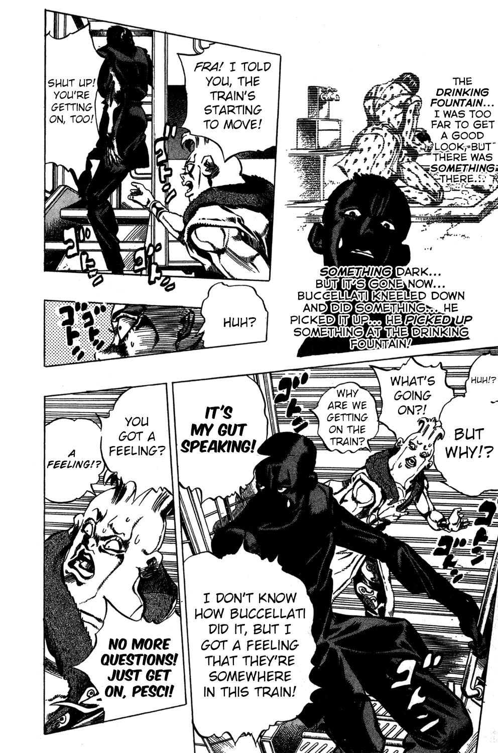 Jojo's Bizarre Adventure Part 5 - Vento Aureo chapter 48 - page 12