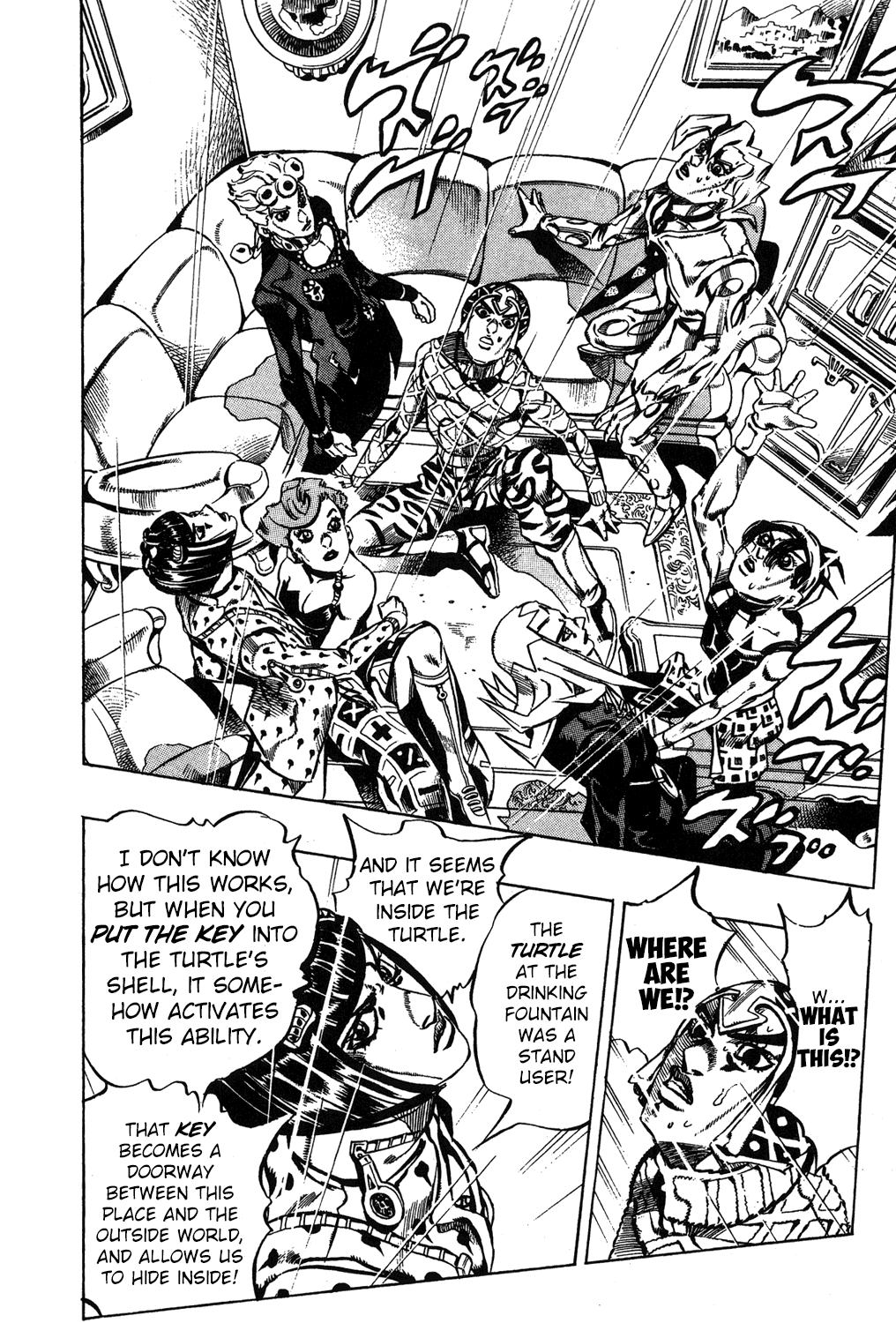 Jojo's Bizarre Adventure Part 5 - Vento Aureo chapter 48 - page 8