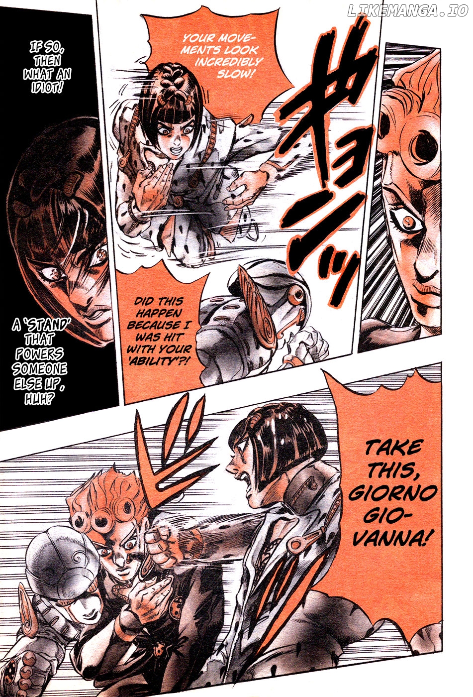 Jojo's Bizarre Adventure Part 5 - Vento Aureo chapter 6 - page 14