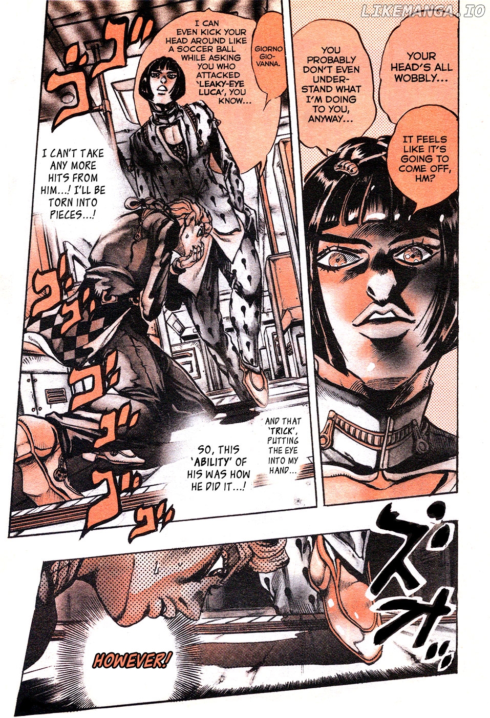 Jojo's Bizarre Adventure Part 5 - Vento Aureo chapter 6 - page 4