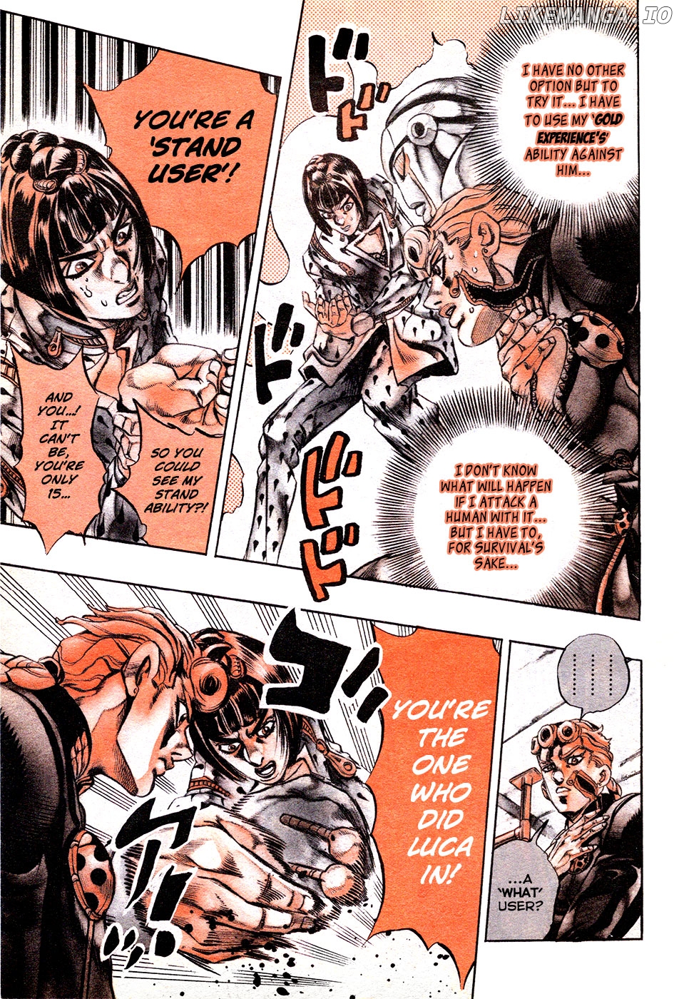 Jojo's Bizarre Adventure Part 5 - Vento Aureo chapter 6 - page 8