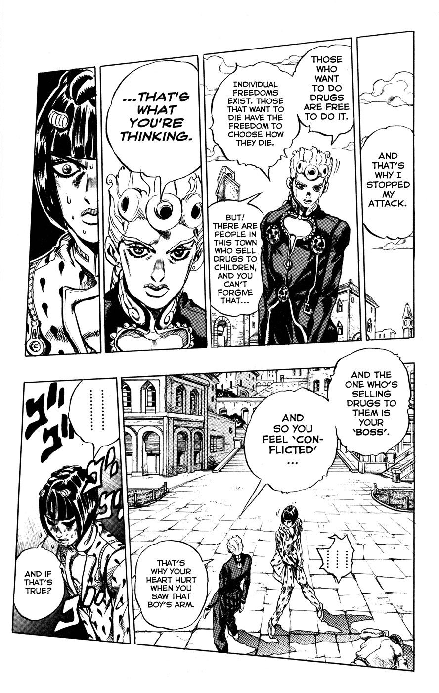 Jojo's Bizarre Adventure Part 5 - Vento Aureo chapter 8 - page 16