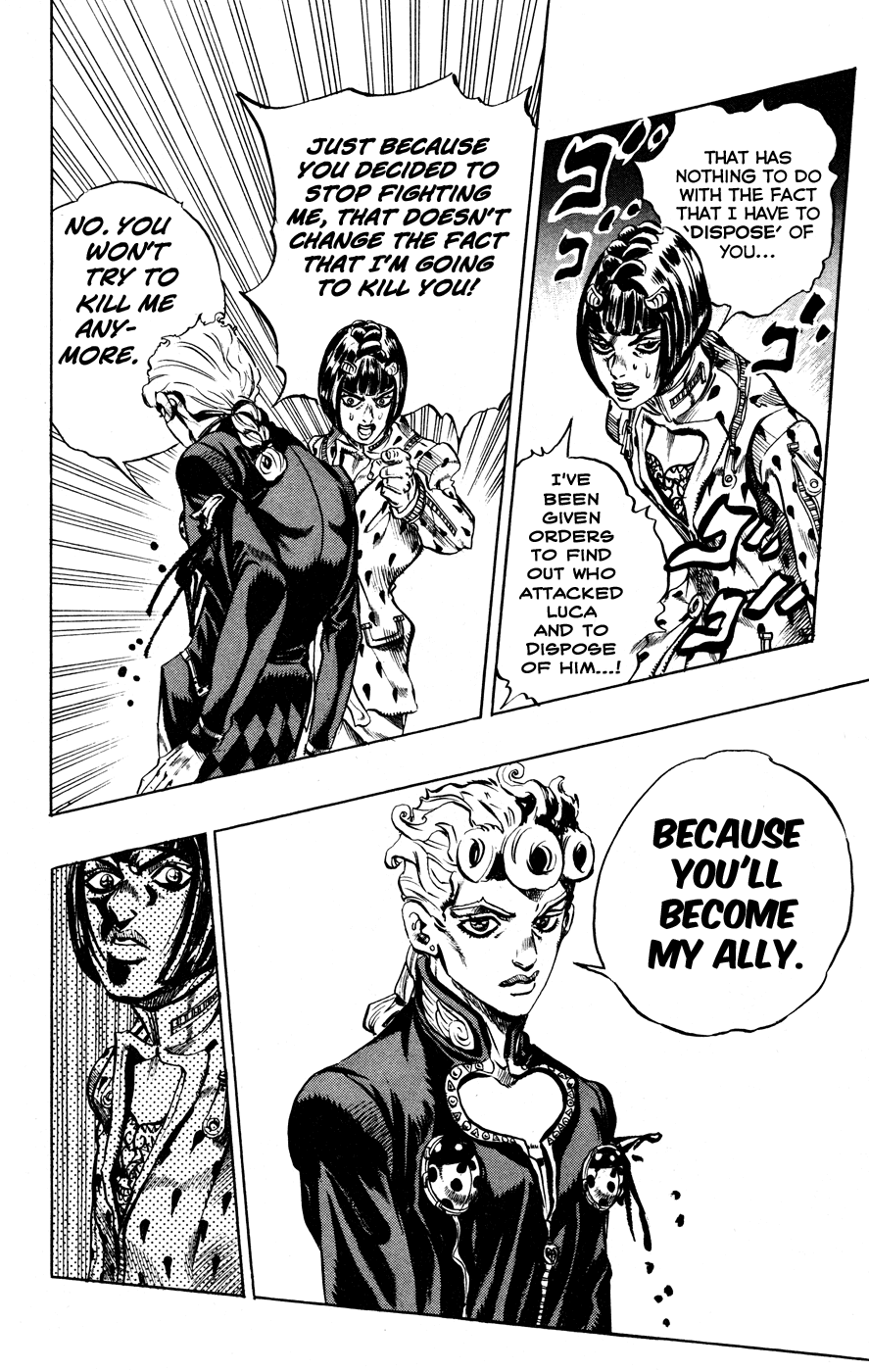 Jojo's Bizarre Adventure Part 5 - Vento Aureo chapter 8 - page 17