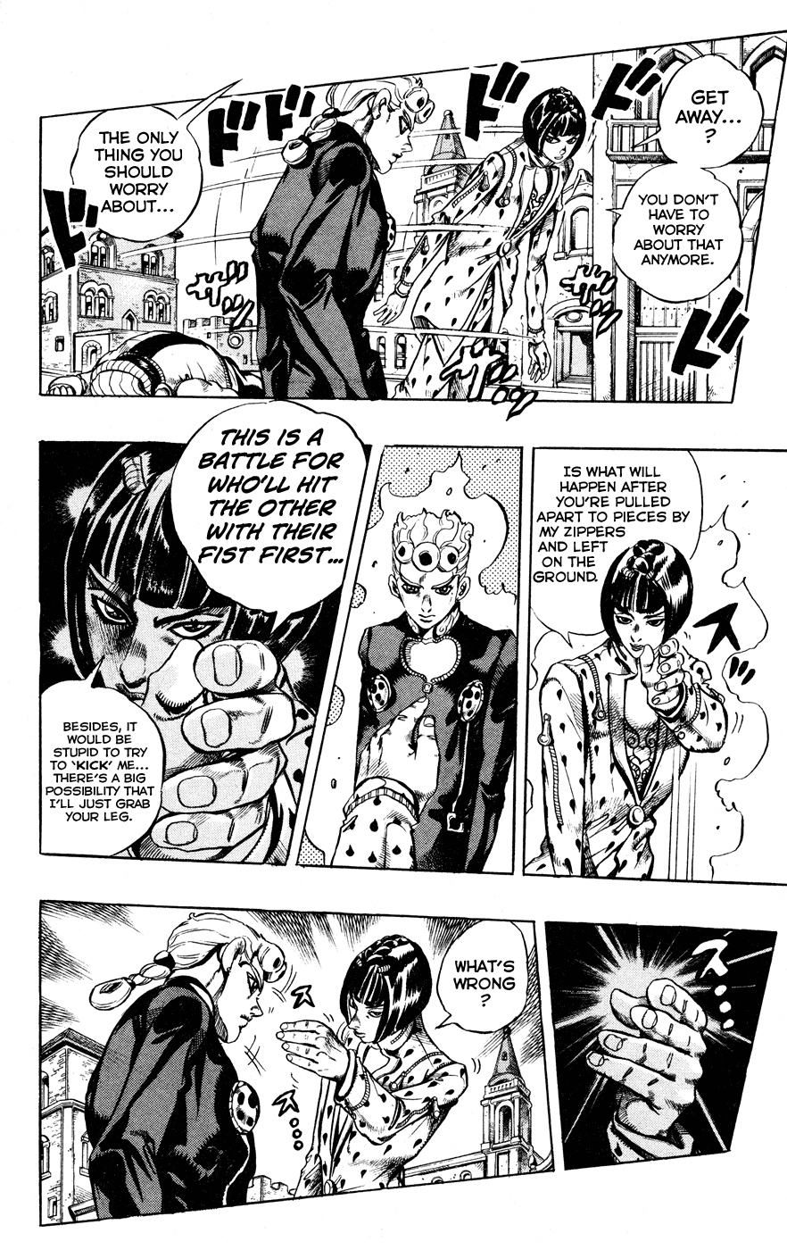 Jojo's Bizarre Adventure Part 5 - Vento Aureo chapter 8 - page 3