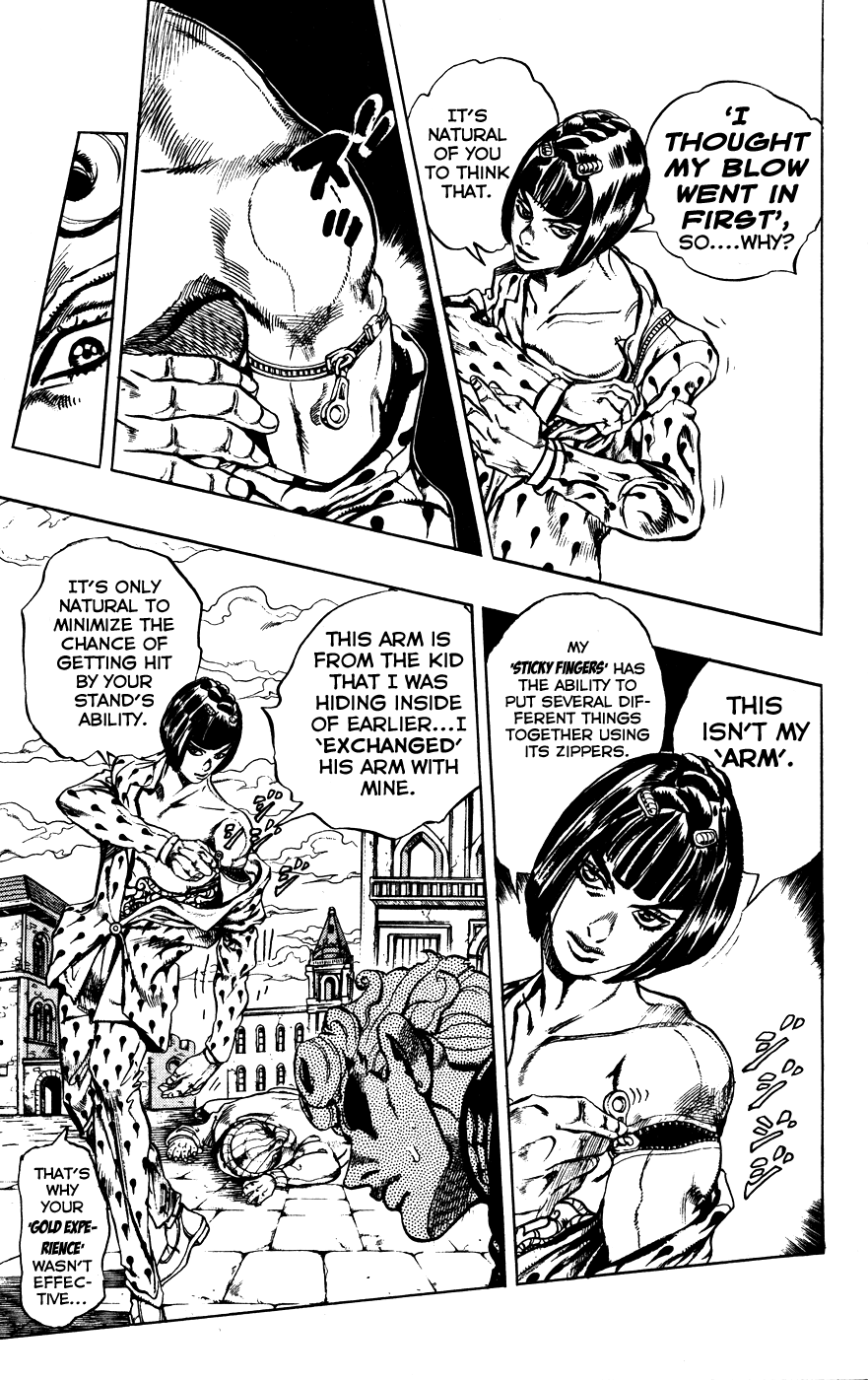 Jojo's Bizarre Adventure Part 5 - Vento Aureo chapter 8 - page 8