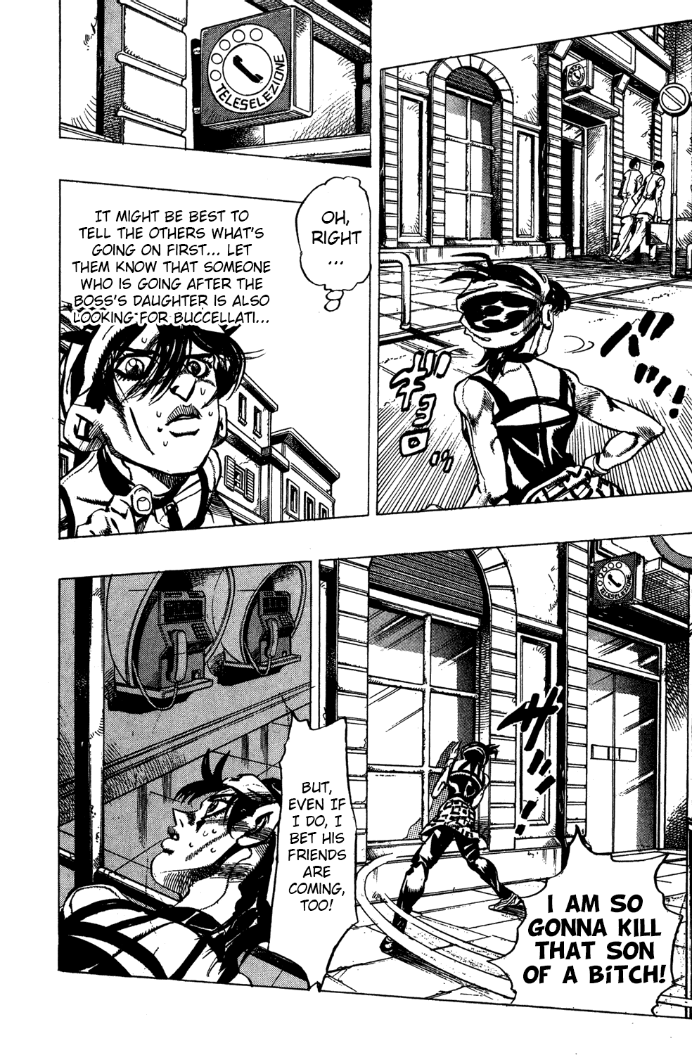 Jojo's Bizarre Adventure Part 5 - Vento Aureo chapter 33 - page 12