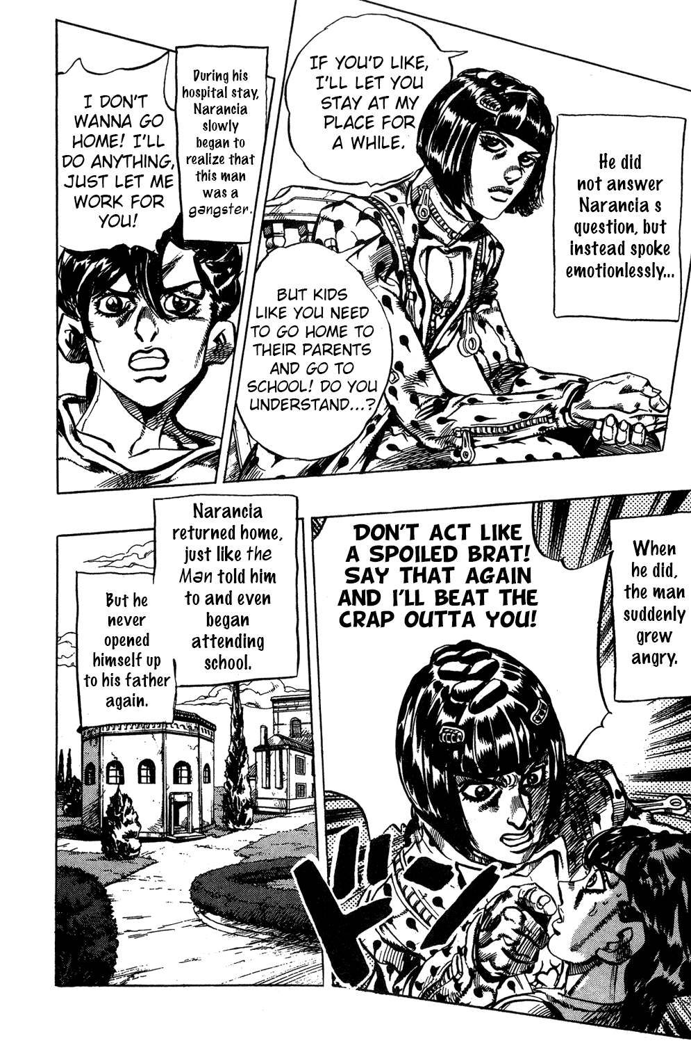 Jojo's Bizarre Adventure Part 5 - Vento Aureo chapter 33 - page 8