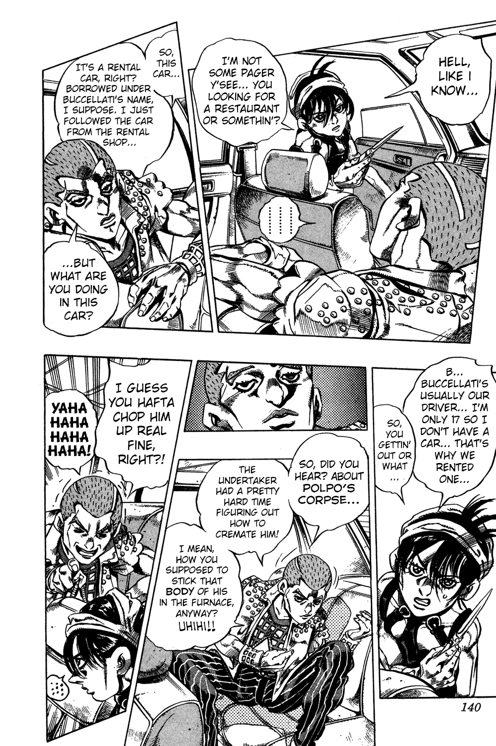 Jojo's Bizarre Adventure Part 5 - Vento Aureo chapter 31 - page 12