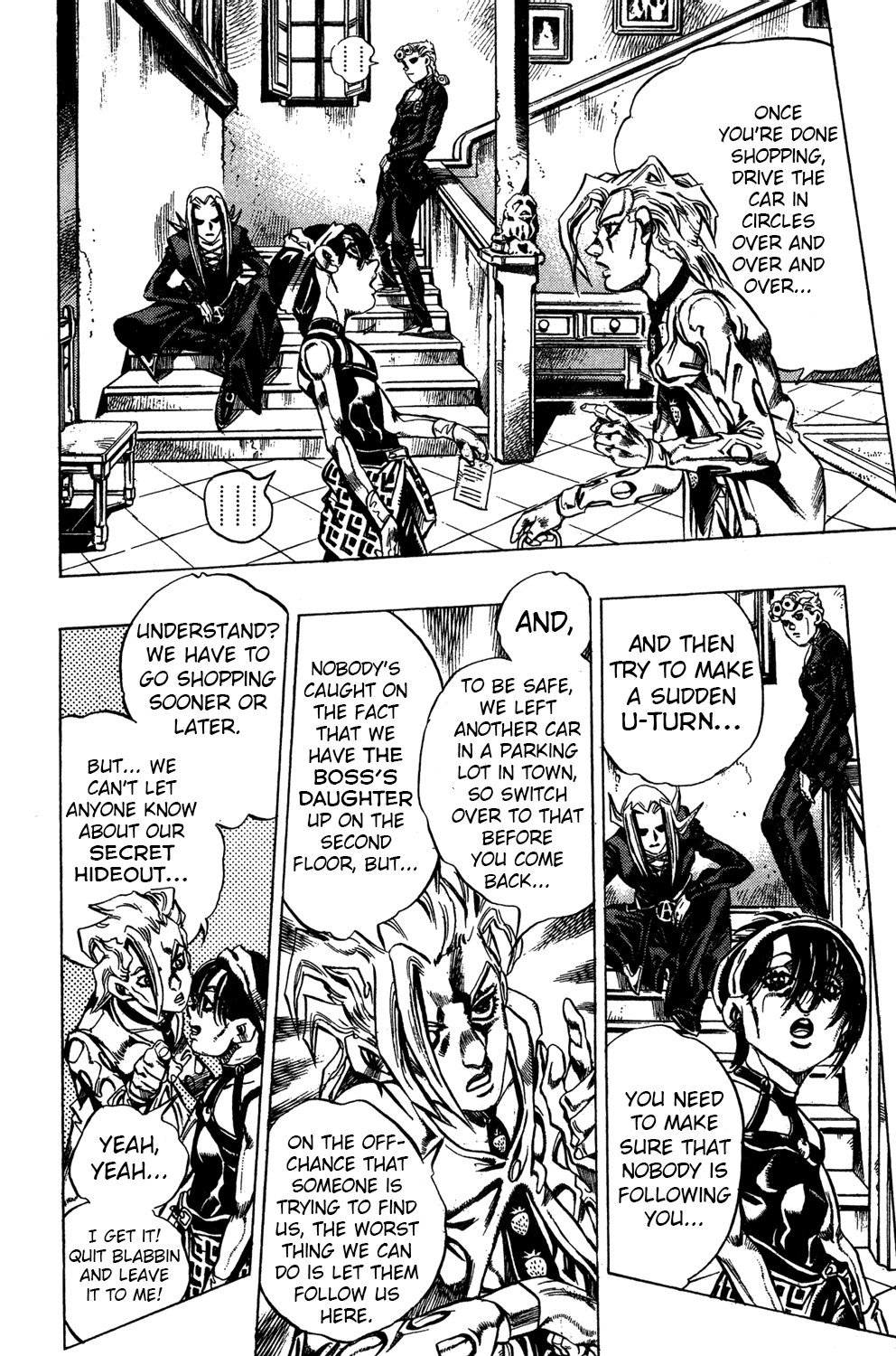 Jojo's Bizarre Adventure Part 5 - Vento Aureo chapter 31 - page 4