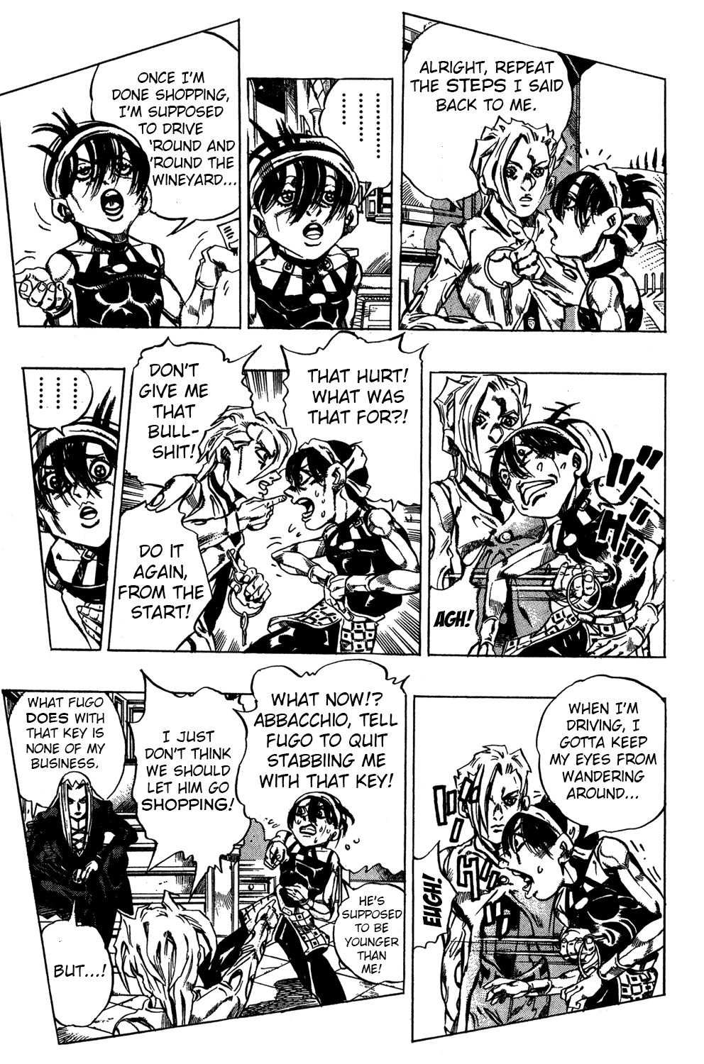 Jojo's Bizarre Adventure Part 5 - Vento Aureo chapter 31 - page 5