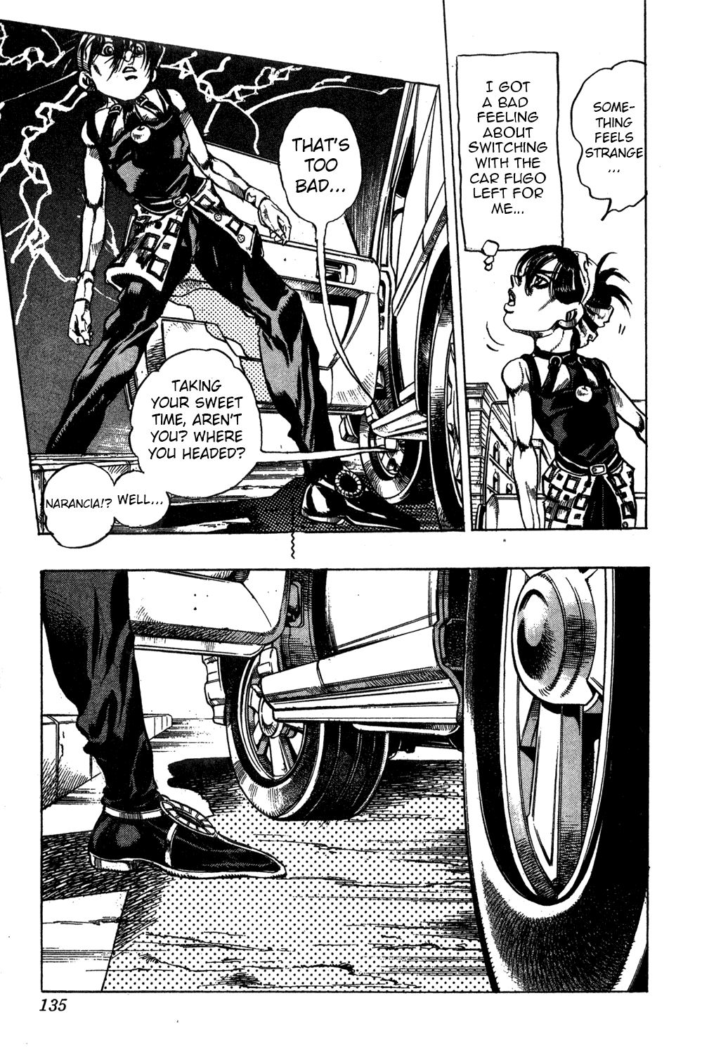 Jojo's Bizarre Adventure Part 5 - Vento Aureo chapter 31 - page 7