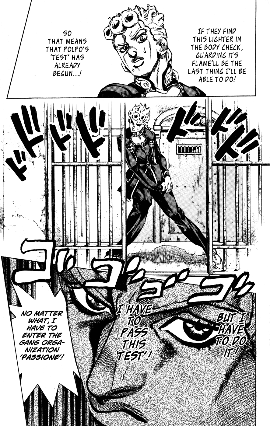 Jojo's Bizarre Adventure Part 5 - Vento Aureo chapter 10 - page 13