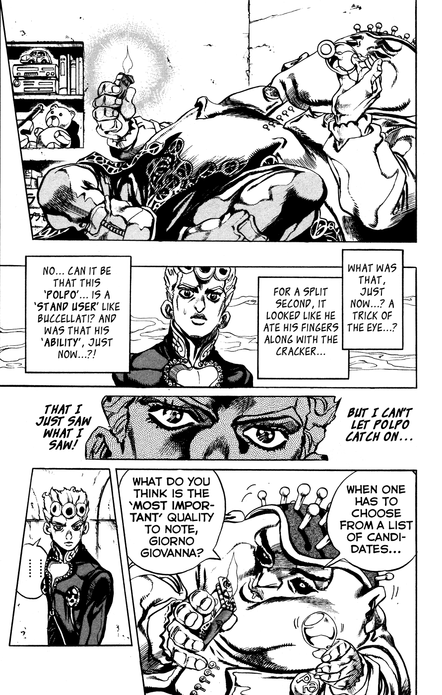 Jojo's Bizarre Adventure Part 5 - Vento Aureo chapter 10 - page 3