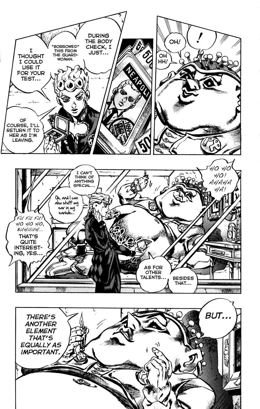 Jojo's Bizarre Adventure Part 5 - Vento Aureo chapter 10 - page 5