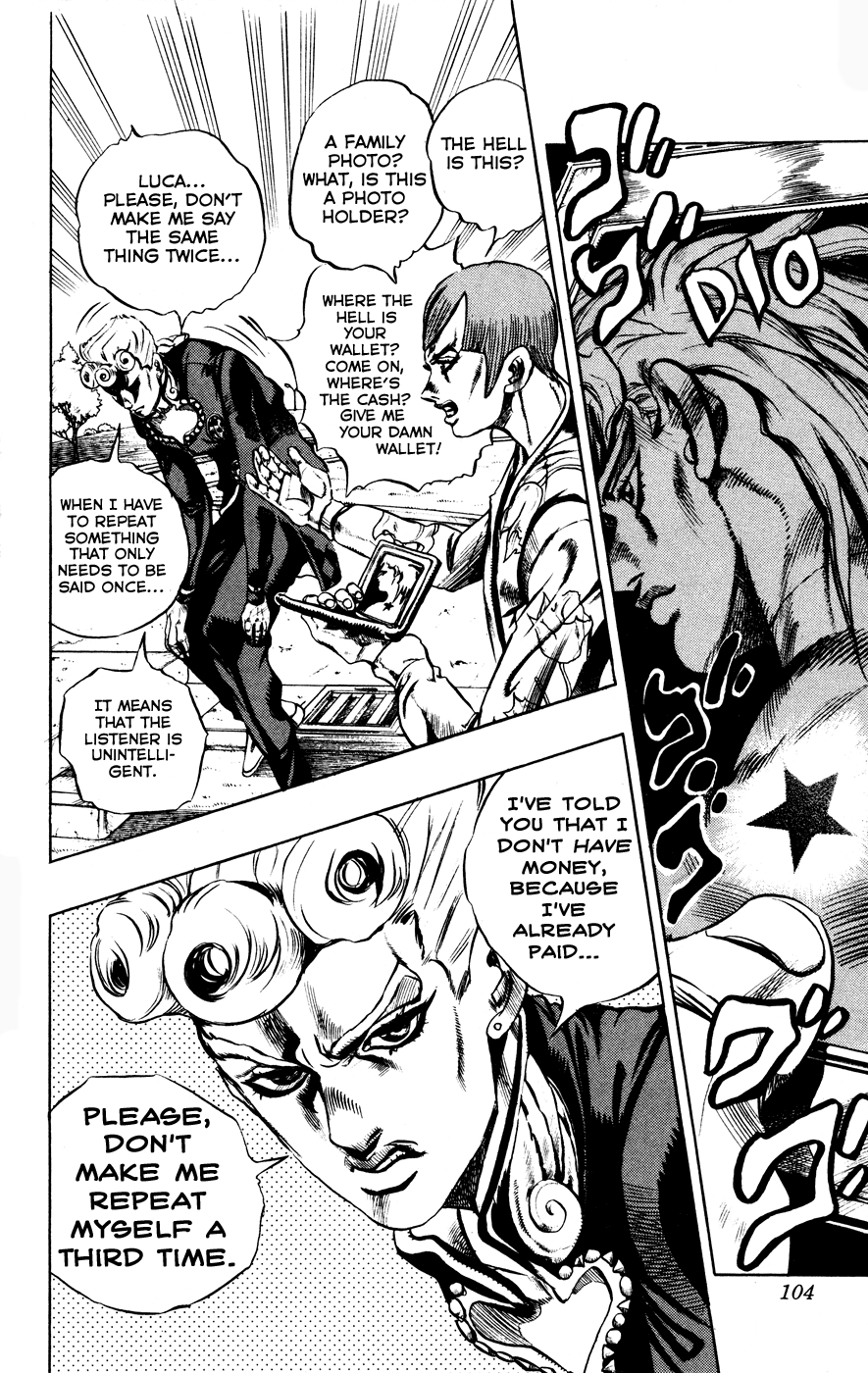 Jojo's Bizarre Adventure Part 5 - Vento Aureo chapter 2 - page 12