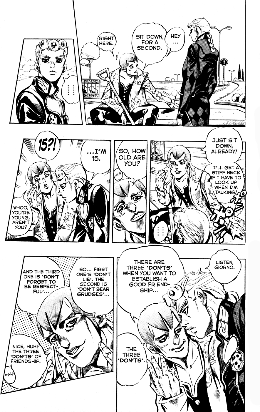 Jojo's Bizarre Adventure Part 5 - Vento Aureo chapter 2 - page 9