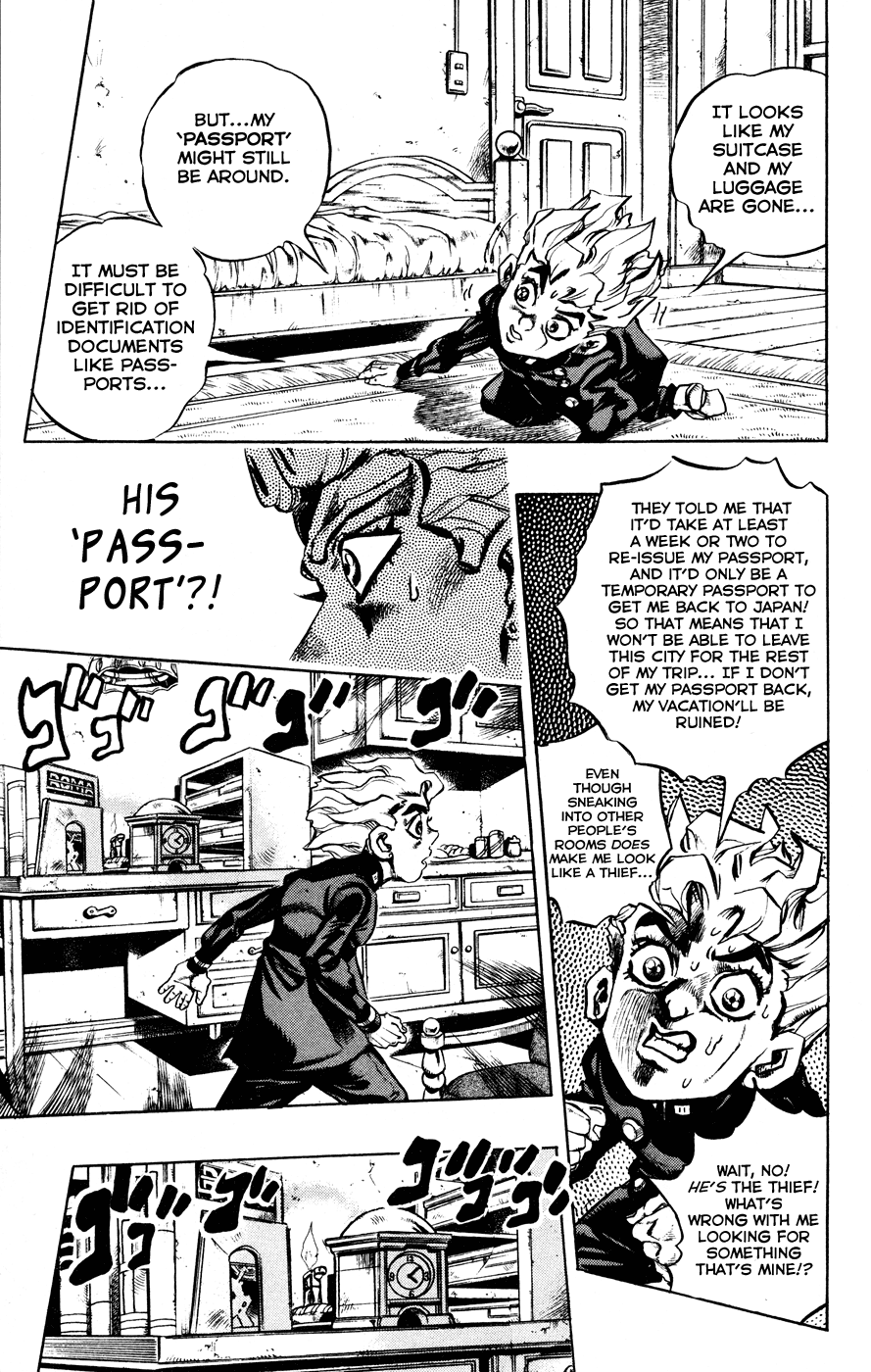 Jojo's Bizarre Adventure Part 5 - Vento Aureo chapter 11 - page 9