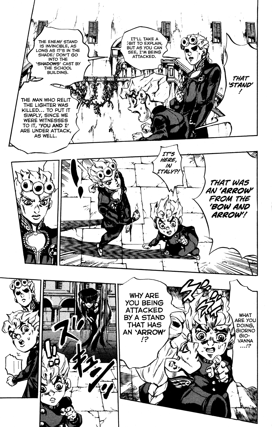 Jojo's Bizarre Adventure Part 5 - Vento Aureo chapter 14 - page 11