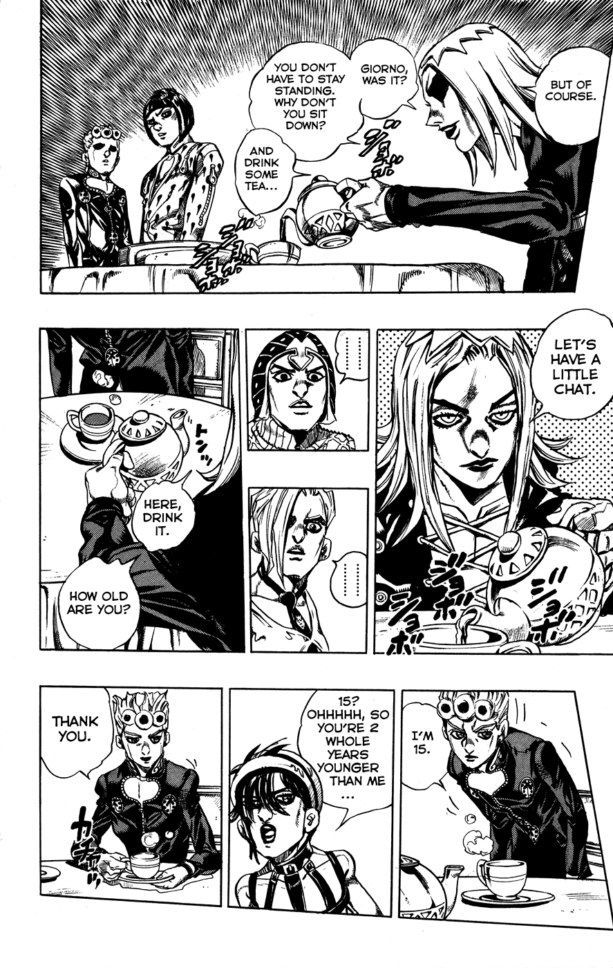 Jojo's Bizarre Adventure Part 5 - Vento Aureo chapter 17 - page 14